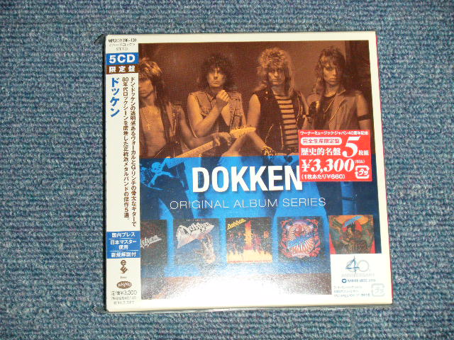 Photo1: ドッケン  DOKKEN -  ORIGINAL ALBUM SERIES ファイヴ・オリジナル・アルバムズ(完全生産限定盤) Limited Edition (SEALED) / 2010 JAPAN ORIGINAL "BRAND NEW SEALED" 5-CD's 