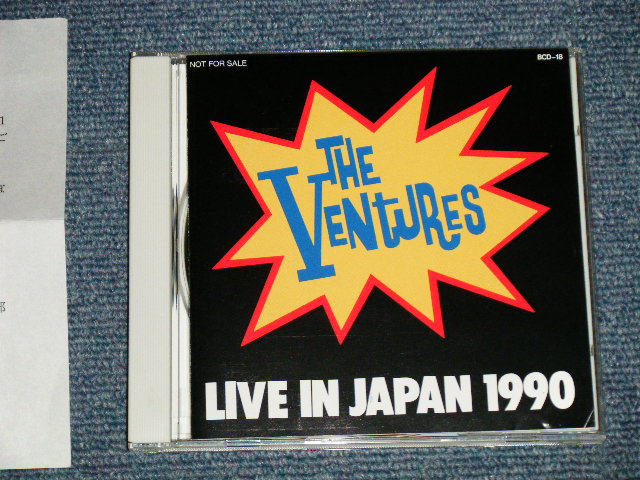 Photo1: THE VENTURES ベンチャーズ - LIVE IN JAPAN 1991 (Ex++/MINT)/ 1991 JAPAN ORIGINAL "PROMO ONLY" Used  3 TRACKS Maxi CD 