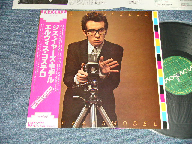 Photo1: ELVIS COSTELLO エルヴィス・コステロ - THIS YEARS MODEL ジス・イヤーズ・モデル (MINT/MINT) / 1978 JAPAN ORIGINAL  Used LP with OBI 