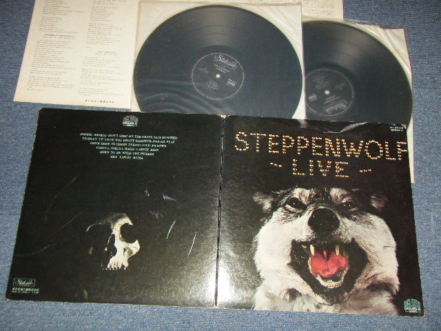 Photo1: STEPPENWOLF ステッペンウルフ - LIVE ライヴ (Ex++/Ex+++ Looks:MINT- EDSP) / 1970 JAPAN ORIGINAL Used 2-LP 