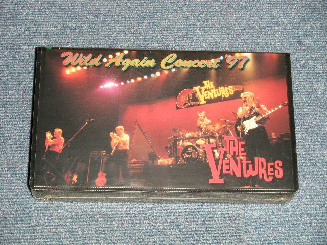 Photo1: The VENTURES  ベンチャーズ  - WILD AGAIN CONCERT '97 (SEALED)  / 1998 JAPAN ORIGINAL  "BRAND NEW SEALED"  VIDEO [VHS]