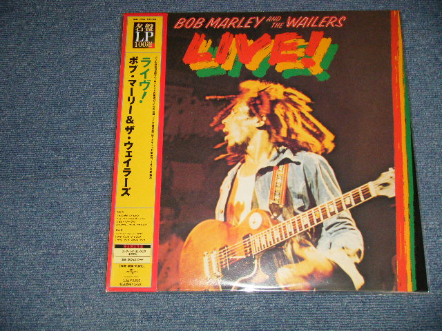 Photo1: BOB MARLEY & THE WAILERS ボブ・マーリィ - LIVE!  (MINT/MINT) / 2007 JAPAN REISSUE Limited "200 Gram Weight" Used LP with OBI  