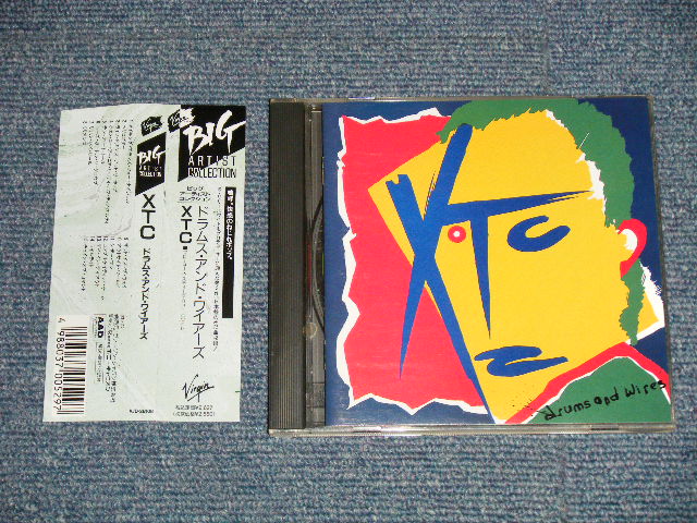 Photo1: XTC - DRUM AND WIRES (MINT-/MINT) / 1989 JAPAN Original Used CD With OBI   