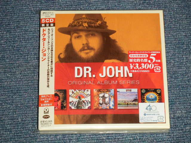 Photo1: DR. JOHN ドクター・ジョン -  ORIGINAL ALBUM SERIES ファイヴ・オリジナル・アルバムズ(完全生産限定盤) Limited Edition (SEALED) / 2010 JAPAN ORIGINAL "BRAND NEW SEALED" 5-CD's 