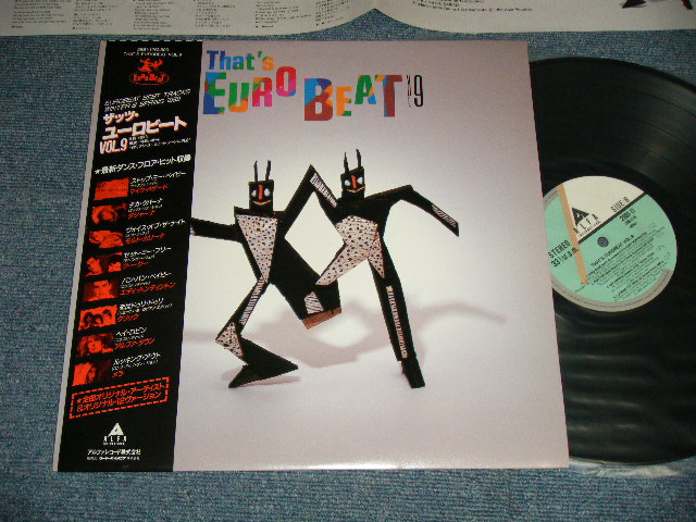 Photo1: V.A. Various ‎– That's Eurobeat VOL.9 ザッツ・ユーロビート VOL.9 (Ex+++/MINT-) / 1988 JAPAN ORIGINAL Used LP with OBI 