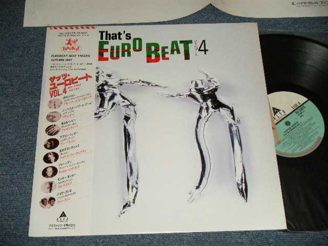 Photo1: V.A. Various ‎– That's Eurobeat VOL.4 ザッツ・ユーロビート VOL.4 (MINT-/Ex+++) / 1986 JAPAN ORIGINAL Used LP with OBI 