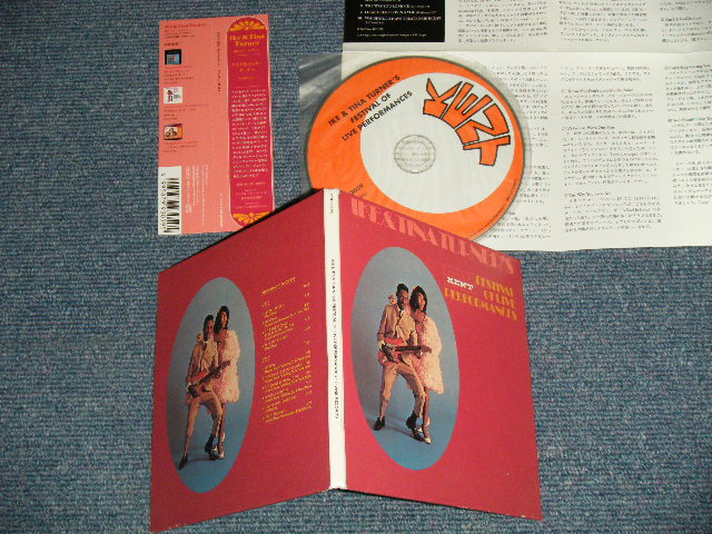 Photo1: IKE & TINA TURNER アイク＆ティナ・ターナー - FESTIVAL OF LIVE PERFORMANCES ライヴ 1967(Ex+++/MINT) / 2007 JAPAN ORIGINAL "MINI-LP PAPER SLEEVE 紙ジャケ) Used CD  with OBI 
