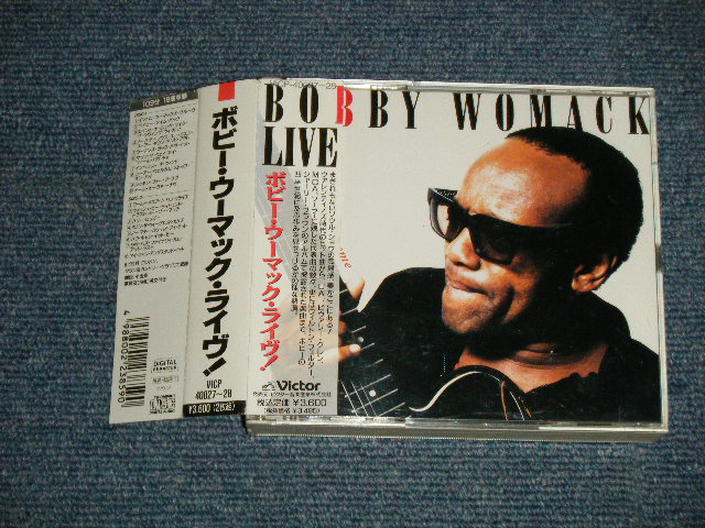 Photo1: BOBBY WOMACK ボビー・ウーマック - SOUL SEDUCTION SUPREME  LIVE IN EUROPE 1991 ライヴ！ (MIINT-/MINT) / 2001 JAPAN Used 2-CD with OBI 