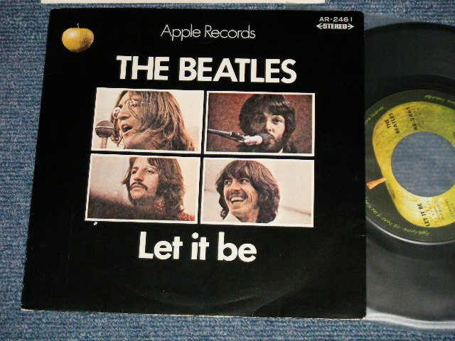 Photo1: The The BEATLES ビートルズ - A) LET IT BE レット・イット・ビー  B) YOU KNOW MY NAME  (Ex++/Ex+++) / 1970 ¥400 Mark JAPAN ORIGINAL 1st Press "STEREO Credit" Used 7" Single 
