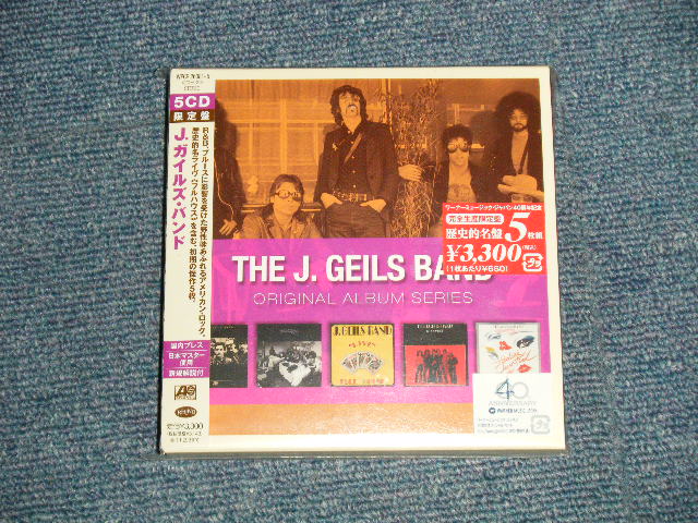 Photo1: The J. GEILS BAND J.ガイルズ・バンド  - ORIGINAL ALBUM SERIES ファイヴ・オリジナル・アルバムズ(Limited)  (SEALED) / 2010 Japan "BRAND NEW SEALED" 5-CD's SET 