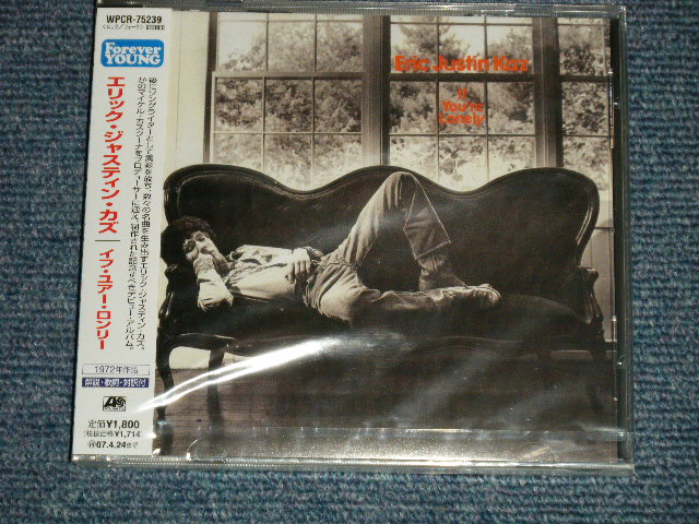 Photo1: ERIC JUSTIN KAZ エリック・ジャスティン・カズ - IF YOU'RE LONELY イフ・ユアー・ロンリー(SEALED) / 2010 Japan "BRAND NEW SEALED" CD