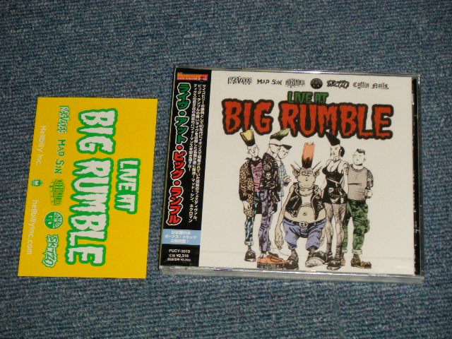 Photo1: V.A. Various Omnibus - LIVE AT BIG RUMBLE ライヴ・アット・ビッグ・ランブル : With Unused STICKER!!!(SEALED)  / 2004 JAPAN ORIGINAL " BRAND NEW SEALED" CD 