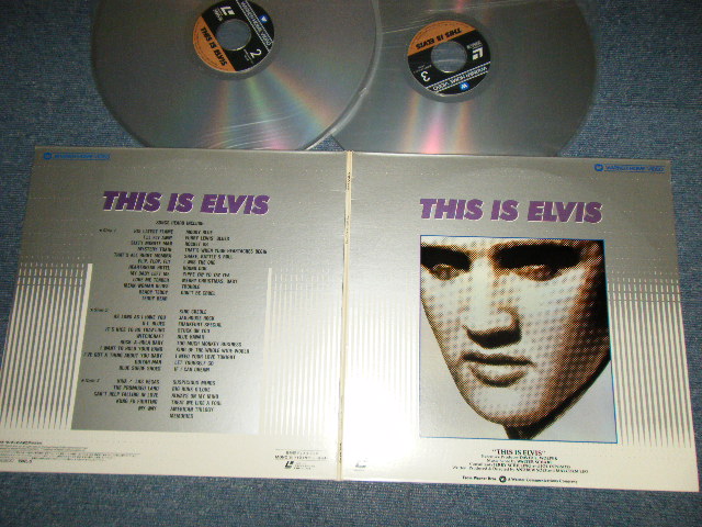 Photo1: ELVIS PRESLEY - THIS IS ELVIS (MINT-/MINT) / 1984 JAPAN ORIGINAL Used LaserDisc 