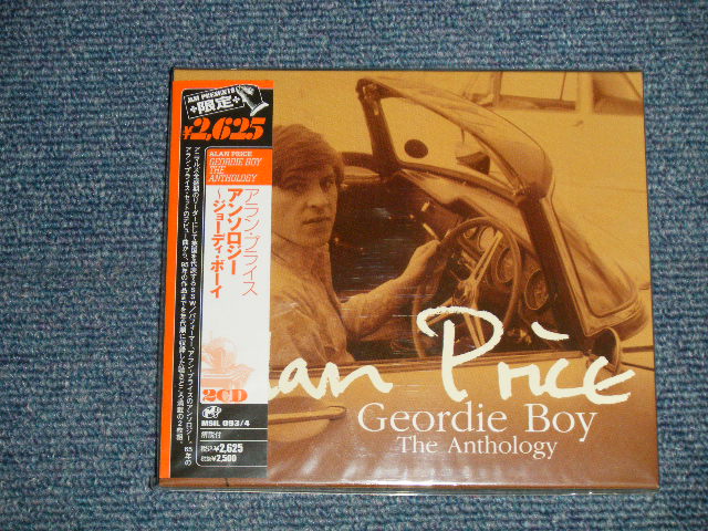 Photo1: ALAN PRICE アラン・プライス - GEORDIE BOY : The ANTHOLOGY アンソロジー〜ジョーディー・ボーイ (SEALED) / 2002 UK + JAPAN ORIGINAL Obi & LINER "Brand New Sealed" 2-CD 