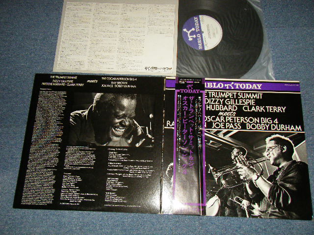 Photo1: OSCAR PETERSON BIG 4  Dizzy Gillespie, Freddie Hubbard, Clark Terry Meets The Oscar Peterson Big 4  オスカー・ピーターソン -  THE TRUMPET SUMMIT Meets The Oscar Peterson Big 4 ザ・トランペット・サミット・O.P.B4 (Ex+++/MINT) / 1980 JAPAN ORIGINAL Used LP with Obi 