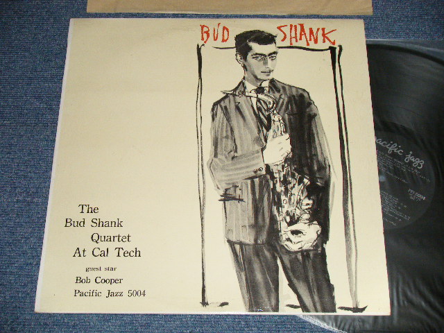 Photo1: The BUD SHANK QUARTET Guest Star BOB COOPER バド・シャンク -  AT CAL TECH イン・コンサート(Ex++/MINT-) / 1960's JAPAN ORIGINAL Used LP 
