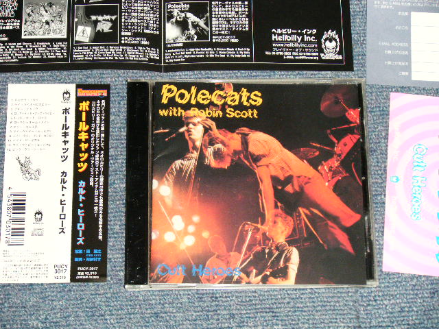 Photo1: POLECATS with ROBIN SCOTT ポールキャッツ - CUT HEROES (MINT-/MINT) / 2004 JAPAN ORIGINAL Used CD with OBI 