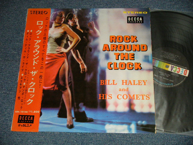 Photo1: BILL HALEY and HIS COMETS ビル・ヘイリーと彼のコメッツ - ROCK AROUND THE CLOCK ロック・アラウンド・ザ・クロック (MINT-/MINT-) / 1976JAPAN REISSUE Used LP With OBI 