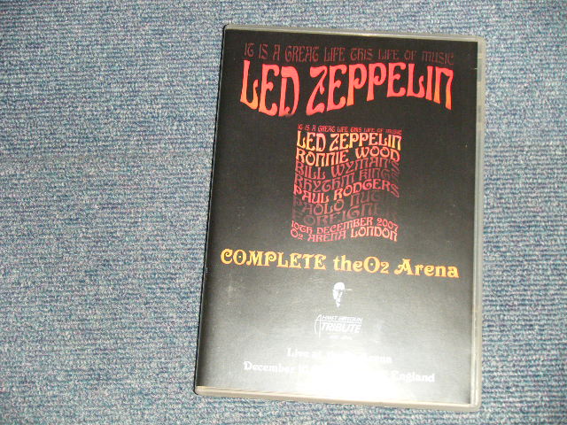 Photo1: LED ZEPPELIN  - O2 ARENA COMPLETE (new) / COLLECTORS boot "brand new" DVD-R  