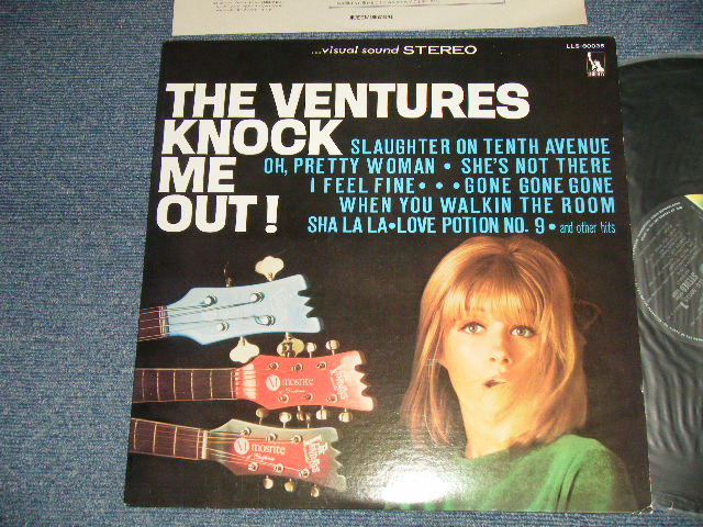 Photo1: THE VENTURES ベンチャーズ - KNOCK ME OUT (Ex++/MINT-) / 1970's JAPAN Used LP