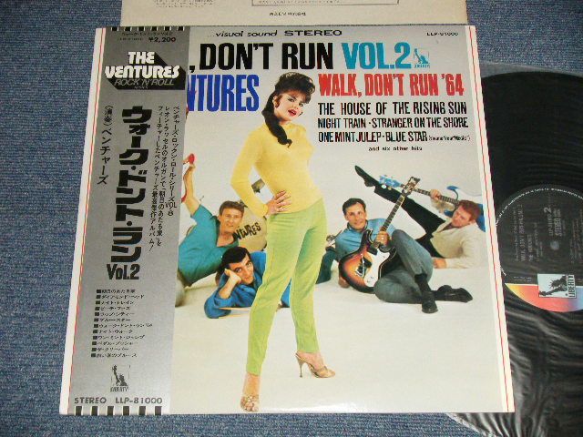 Photo1: THE VENTURES ベンチャーズ - WALK , DON'T RUN VOL.2 (MINT-/MINT-) / 1970's JAPAN Used LP with OBI 