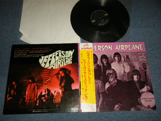 Photo1: JEFFERSON AIRPLANE ジェファーソン・エアプレイン - SURREALISTIC PILLOW シュール・リアリスティック・ピロー (MINT-/Ex++ Looks:MINT-, Ex+++ Looks:Ex++/ 1967 JAPAN ORIGINAL Used LP with OBI 