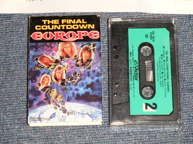 Photo1: EUROPE ヨーロッパ - THE FINAL COUNT DOWN ファイナル・カウント・ダウン (Ex+/MINT) / 1986 JAPAN ORIGINAL Used MUSIC CASSETTE TAPE 