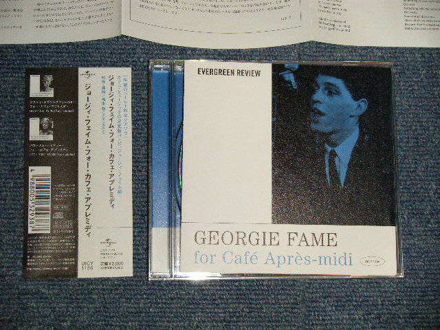 Photo1: GEORGIE FAME ジョージィ・フェイム - FOR CAFE APRES-MIDI フォー・カフェ・アプレミディ (MINT-/MINT) / 2003 JAPAN ORIGINAL Used CD with OBI 