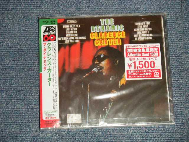 Photo1: CLARENCE CARTER クラレンス・カーター - THE DYNAMIC ザ・ダイナミック (SEALED) /  2007 JAPAN ORIGINAL "Brand New Sealed" CD with OBI