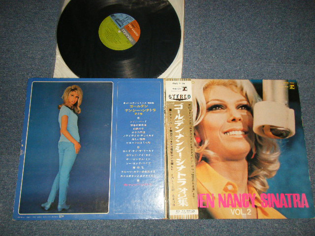Photo1: NANCY SINATRA ナンシー・シナトラ - ゴールデン・ナンシー・シナトラ第二集 GOLDEN NANCY SINATRA VOL.2 (Ex++, Ex, Ex++/Ex+++, Ex++ Looks:Ex ESSP) / 1968 JAPAN ORIGINAL Used LP with OBI 