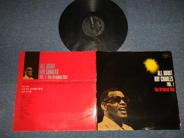 Photo1: RAY CHARLES レイ・チャールズ - ALL ABOUT RAY CHARLES VOL.1 ; The GREATEST HITS ステレオ・レイ・チャールズ全集 第一集 (Ex++/Ex Looks:Ex++)  / 1964 JAPAN ORIGINAL Used LP 