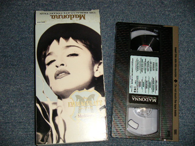 Photo1: MADONNA マドンナ - THE IMMACULATE COLLECTION ベスト・ヒット・コレクション (MINT-/MINT)  / 1990 JAPAN ORIGINAL Used VIDEO 