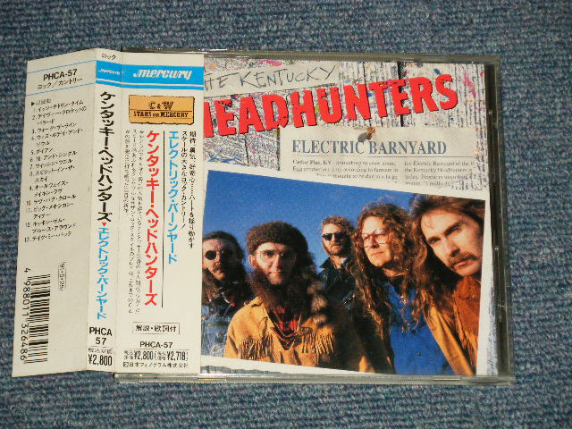 Photo1: The KENTUCKY HEADHUNTERS ケンタッキー・ヘッドハンターズ - ELECTRIC BARNYARDエレクトリック・バーンヤード (MINT/MINT) / 1991 JAPAN ORIGINAL Used CD with OBI 