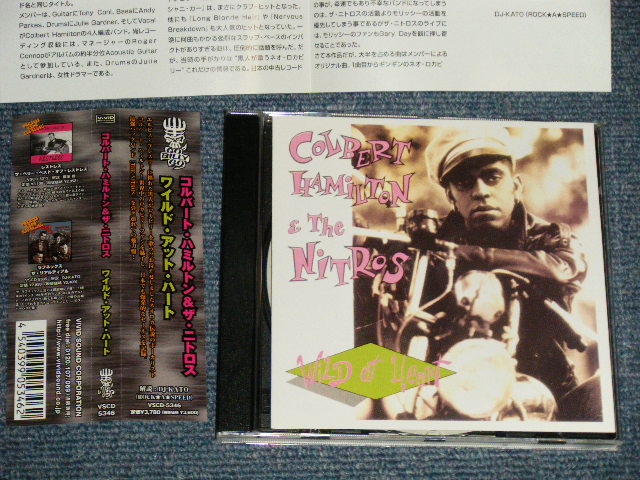 Photo1: COLBERT HAMILTON&THE NITROS コルバート・ハミルトン＆ザ・ニトロス - WILD AT HEART ワイルド・アット・ハート (MINT/MINT) / JAPAN + IMPORT CD Original Used CD With OBI