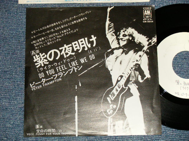 PETER FRAMPTON ピーター・フランプトン - A) DO YOU FEEL LIKE WE DO ...