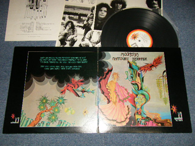 Photo1: MOUNTAIN マウンテン - NANTUCKET SLEIGHRIDE (with  2x BOOKLET + 2 x PICTURE)  (Ex++/Ex+++ EDSP) / 1971 JAPAN ORIGINAL Used LP 