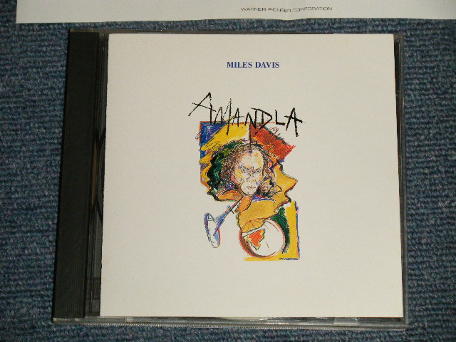 Photo1: MILES DAVIS マイルス・デイビス デイヴィス - AMANDLA (MINT/MINT) / 1989 JAPAN "PROMO" Used CD  