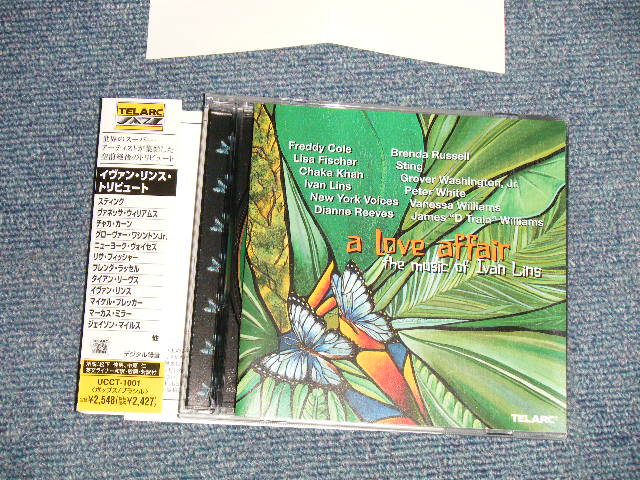 Photo1: v.a. Various Omnibus - A LOVE AFFAIR The MUSIC OF IVAN LINS イヴァン・リンス・トリビュート(MINT/MINT) / US AMERICA Press + JAPAN LINER with OBI Used CD