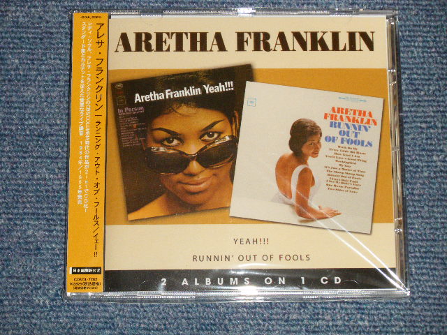 Photo1: ARETHA FRANKLIN アレサ・フランクリン  - RUNNIN' OUT OF FOOLS + YEAH!! (SEALED) /  2008 US AMERICA  CD + Japan OBI and LINER  "Brand New Sealed" CD with OBI