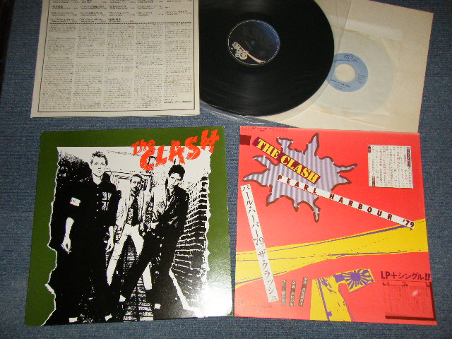 Photo1: THE CLASH クラッシュ - PEARL HARBOUR '79 (Ex+++/MINT)  / 1979 JAPAN ORIGINAL Used LP+Bonus 45's with OBI SLICK COVER