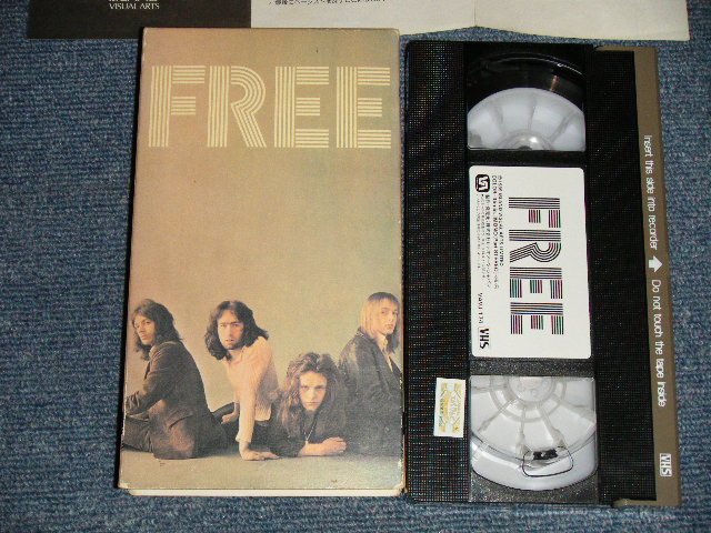 Photo1: FREE フリー - LIVE & MORE(Ex+++/MINT)  / 1989 JAPAN ORIGINAL Used  VIDEO  [VHS]