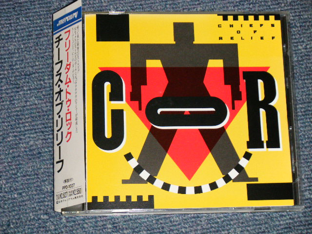 Photo1: CHIEFS OF RELIEF チーフス・オブ・リリース - CHIEFS OF RELIEFフリーダム・トウ・ロック (MINT/MINT) / 1989 Version JAPAN 2nd Press Used CD with OBI