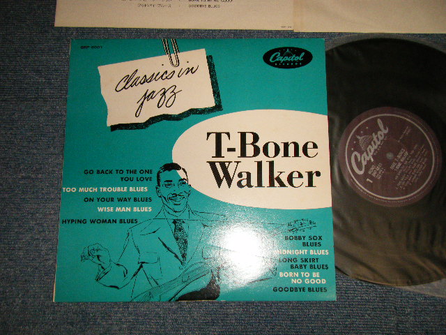 Photo1: T-BONE WALKER ティーボーン・ウォーカー -  RARE T-BONES / CLASSICS IN JAZZ アンコール ! (MINT-/MINT)  /  1970's JAPAN MONO "PROMO Only" Used  10" LP  