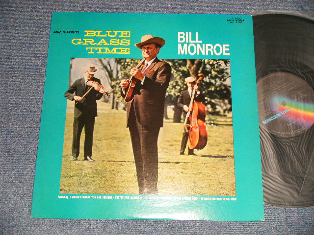 Photo1: BILL MONROE ビル・モンロー - BLUE GRASS TIME ブルーグラス・タイム (Ex++/MINT-) / 1974 JAPAN ORIGINAL Used LP 