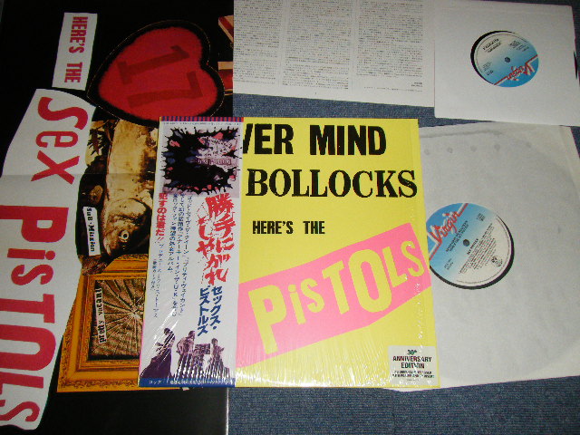 Photo1: SEX PISTOLS セックス・ピストルズ -  NEVER MIND THE BKOLLOCKS 勝手にしやがれ 30TH ANNIVERSARY EDITION (ALBUM+SINGLE+POSTER) (MINT/MINT) / 2007 Japan LIMITED Used LP Set with OBI  
