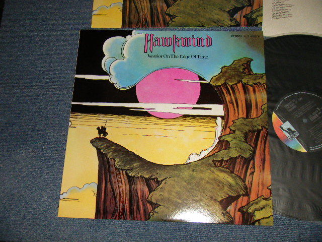 Photo1: HAWKWIND ホークウインド - WARRIOR ON THE EDGE  OF TIME 絶体絶命 (MINT/MINT)  / 1975 JAPAN ORIGINAL "With POTER" Used LP 