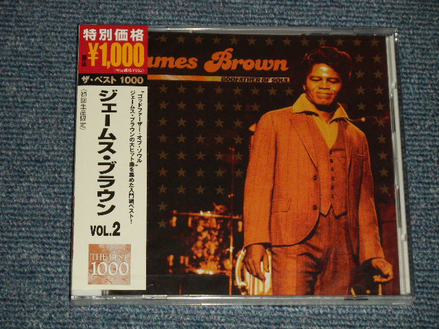 Photo1: JAMES BROWN ジェームス・ブラウン - VOL.2 THE BEST 1000 : GOODFATHER OF SOUL  (SEALED) / 2007 JAPAN "BRAND NEW SEALED" CD