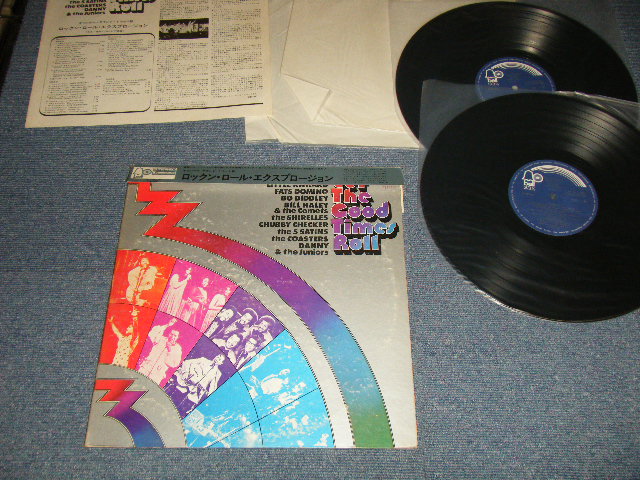 Photo1: ost Various V.A. - LET THE GOOD TIMES ROLL ロックン・ロール・エクスプロージョン (Ex/MINT-) / 1973 JAPAN ORIGINAL Used 2-LP With OBI