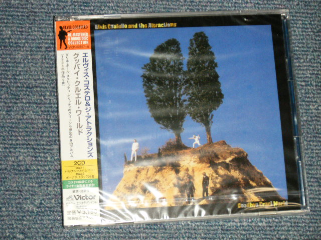Photo1: ELVIS COSTELLO AND THE ATTLACTIONS エルヴィス・コステロ  -  GOODBYE CRUEL WORLD グッドバイ・クルエル・ワールド (SEALED) / 2004 JAPAN ORIGINAL "BRAND NEWSEALED"  2-CD with OBI 