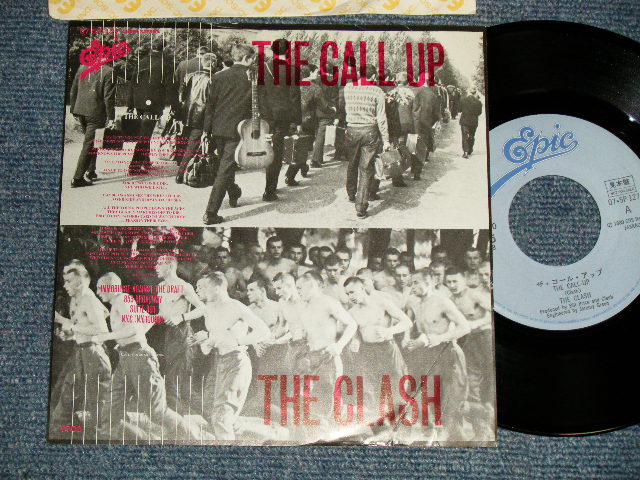 Photo1: The CLASH  ザ・クラッシュ - A) THE CALL UP ザ・コール・アップ  B) STOP THE WORLD ストップ・・ザ・ワールド (Ex+.MINT- STOBC, BEND) / 1980 JAPAN ORIGINAL "PROMO" Used 7" Single 